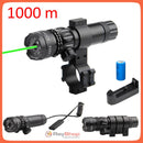 Mira Táctica Láser Verde 20mm Riel Para Rifle Gotcha 1 km Sn003