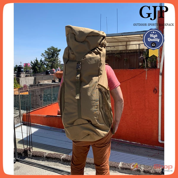 Mochila Gigante campismo casería de 80 Litros Calidad GJP Wz80L