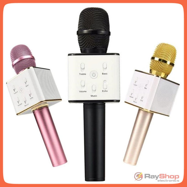 Micrófono Inalámbrico Karaoke Con Bocina Bluetooth Usb D21