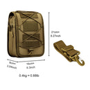 Mochila Táctica Militar Multi-funcional Campismo Ciclista Tipo Mariconera Gjp Wz904