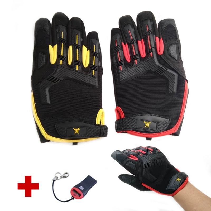 Guantes Tácticos Protección Moto Bici Antideslizantes H01