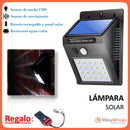 Lámpara Solar 10 Led Sensor Movimiento Para Exterior Gn009