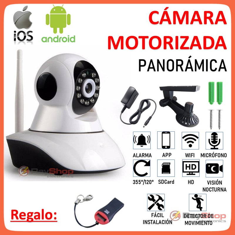 Cámara Robótica Sensor Wifi Micrófono Habla Escucha App Jk85