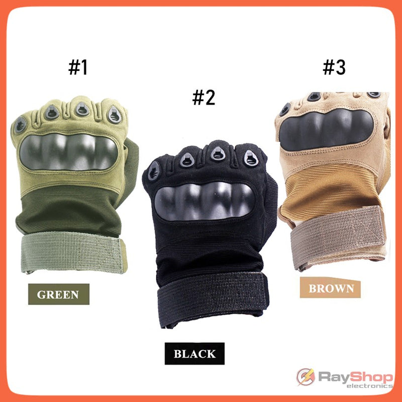 Guantes tácticos militares para motocicleta: guante de Paintball de combate  Airsoft con pantalla tác YONGSHENG