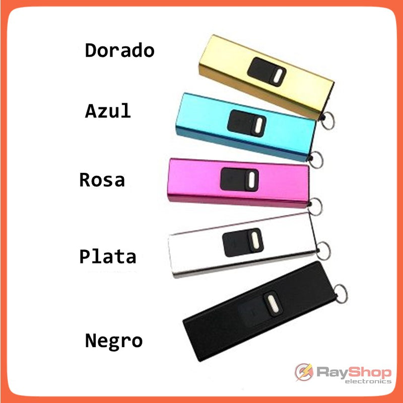 Lámpara Stun Gun Paralizador Mini Usb Llavero Bolsillo tw-1502