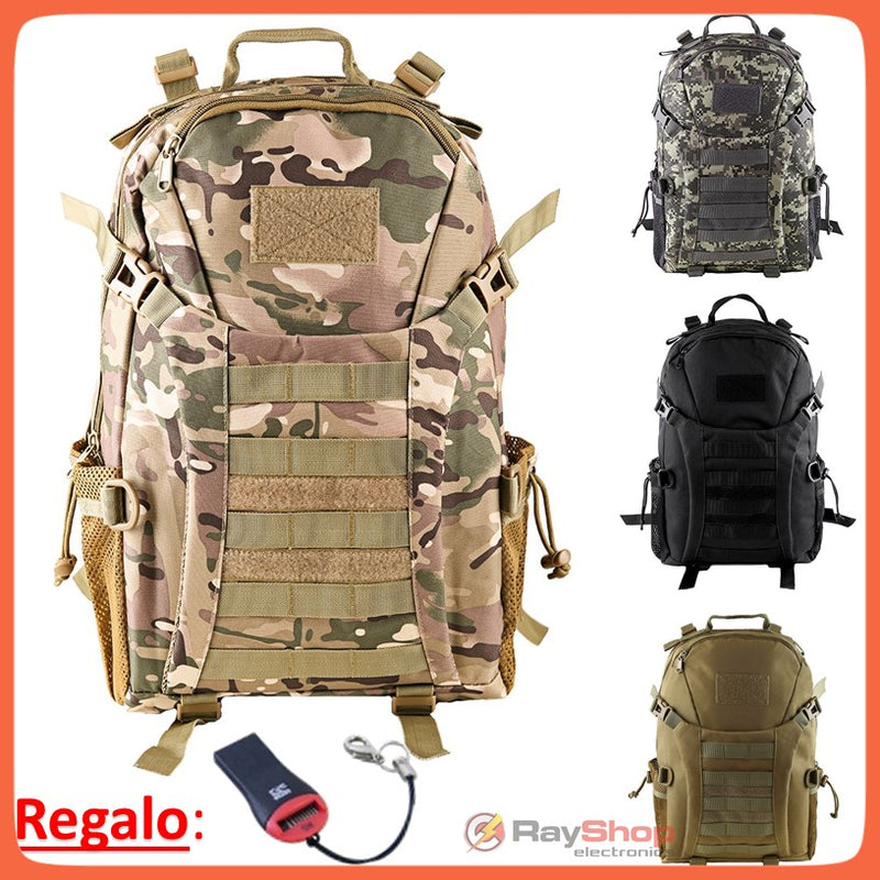 Mochila Táctica Militar Asalto 40 L Backpack Campismo Sn580