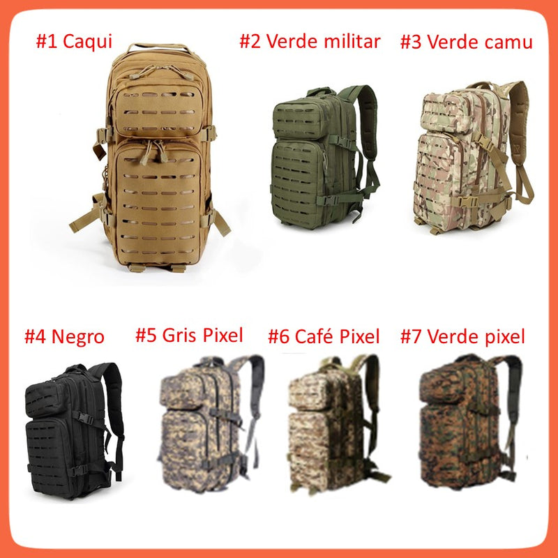 Mochila Táctica Militar Campismo 30 Lts Calidad Original Gjp Wz616