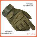 Guantes Dedos Completos Tácticos Bici Moto Calidad Original Gjp 736q