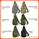 Mochila Táctica Militar Multiusos Crossbody Pechera 6 Lts LJK Sn520