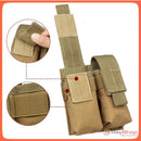 Porta cargador doble Glock cartuchos sistema Molle Cinturón 600D YB1404