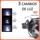 Lámpara Minera Cabeza 2500 Lms Con Sensor Cree Led T6 Dt175