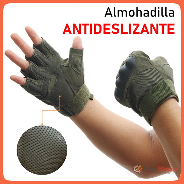 Guantes militares tácticos de goma duro nudillo al aire libre pantalla  táctil guantes para hombres transpirable resistente al desgaste PP junta