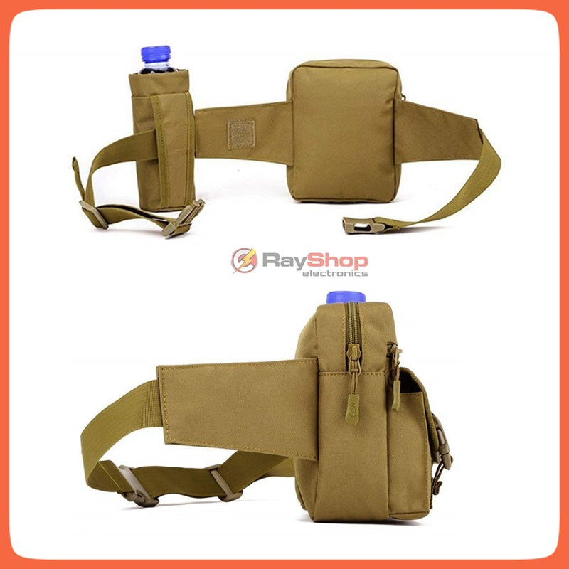 Mochila Cangurera Táctica Militar Porta Agua Botella Calidad GJP Wz726