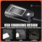 Lámpara Solar Luz Delantera Bici Claxon 5 Tonos 140 Db T316