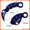 Navaja Táctica Karambit Cuchillo Acero Inoxidable 101-3