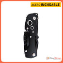 Navaja Supervivencia Acero Inoxidable Linterna 12 En 1 KTH-B