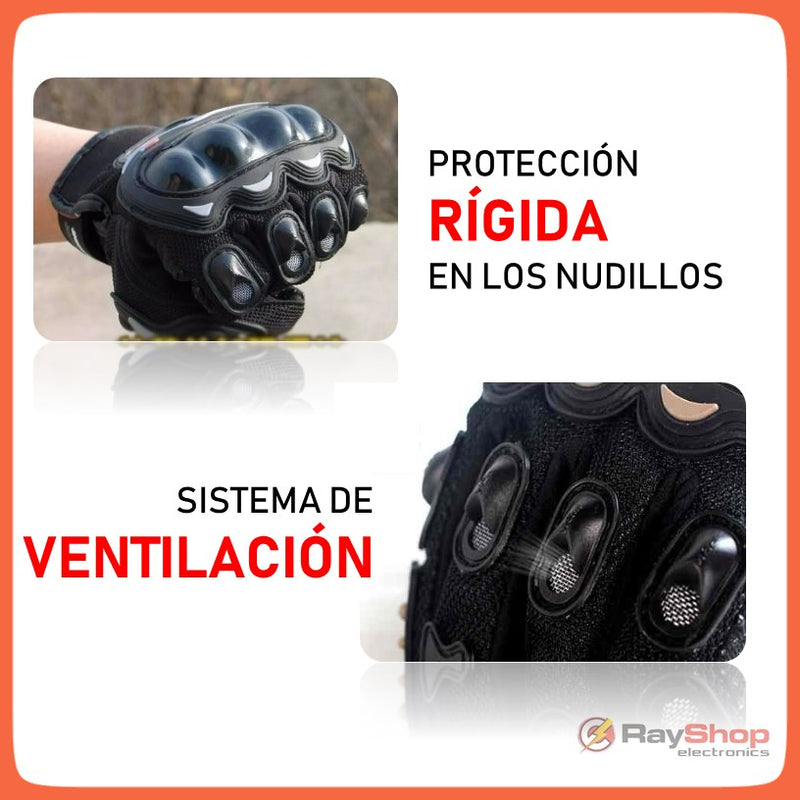 Guantes Protección Motociclista Antiderrapante Pads T6b09