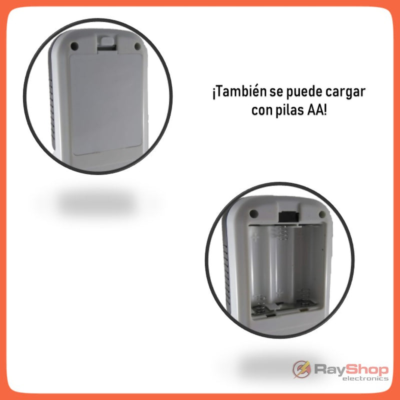 Lámpara Emergencia Solar 1500 lms Luz Led Fría Cálida Recargable Dt666