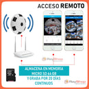 Cámara Seguridad Panorámica Wifi Micrófono Altavoz App Jk93