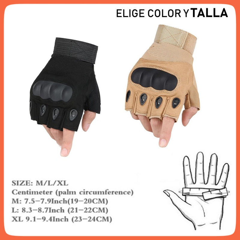 Guantes Tácticos Moto Protección Touch TOHIL ((= B01 )) DTST3