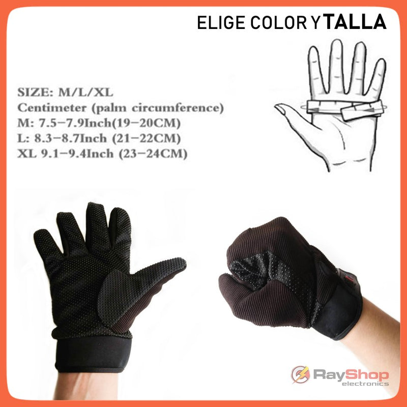 Guantes Táctico Militar Multiuso Palma Antiderrapante Th511