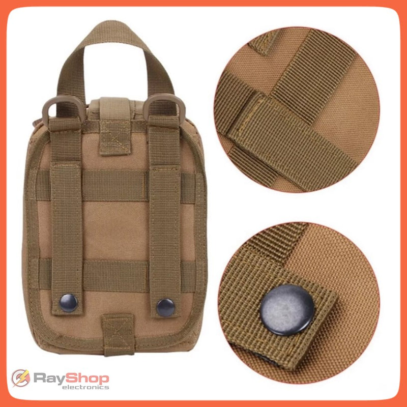 Mochila Botiquín Táctico Militar Viaje Con Parche 2.5 Litros LJK JYB113