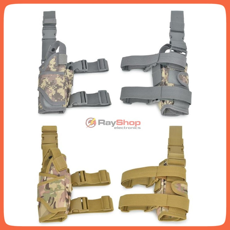 Piernera Funda Pistola Militar Táctica Gotcha Paintball S854