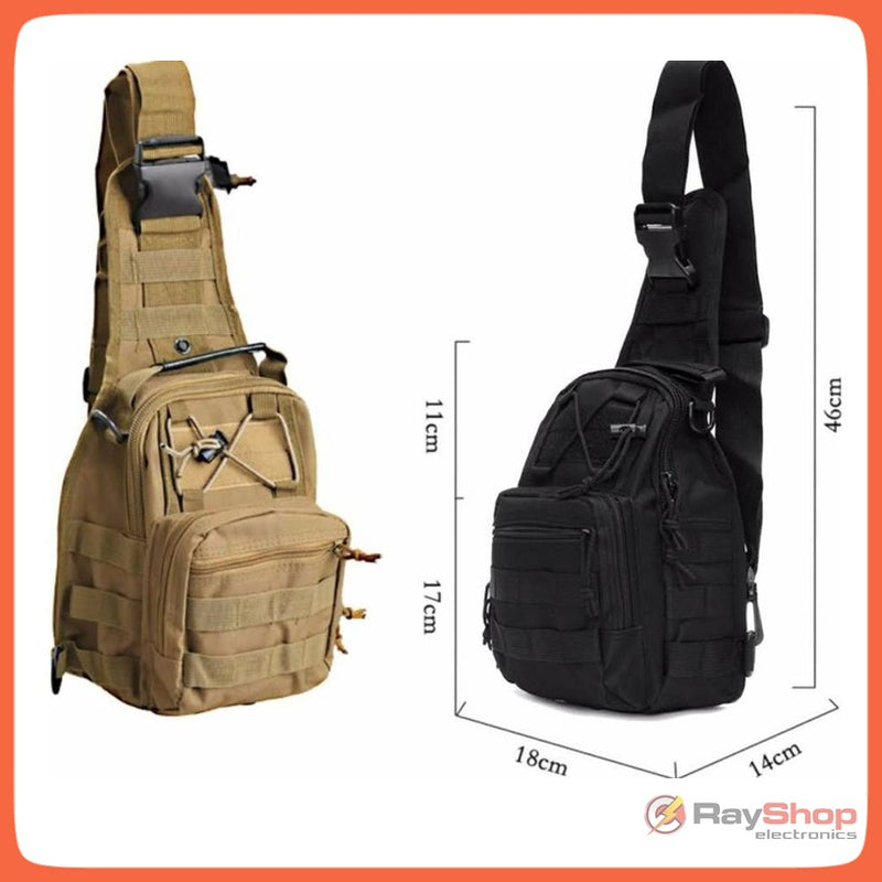 Mochila Táctica Militar Multiusos Crossbody Pechera 6 Lts LJK Sn520