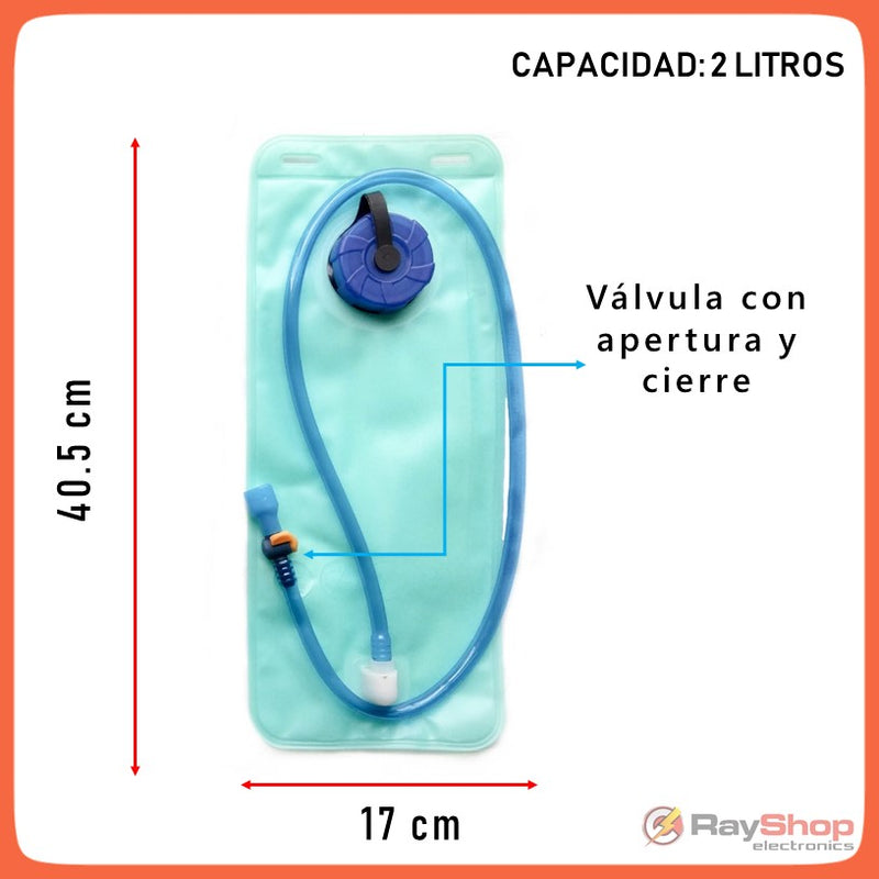 Mochila Hidratación Ciclismo Térmica Bolsa 2 Litros T166