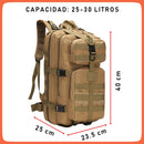 Mochila Táctica Militar Asalto 35 L Backpack Campismo Sn566