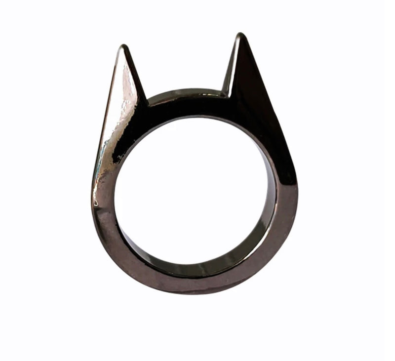 Anillo de autodefensa acero inoxidable F2084