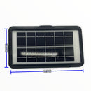 Panel solar multifuncional, 5 salidas de cargadores CY045