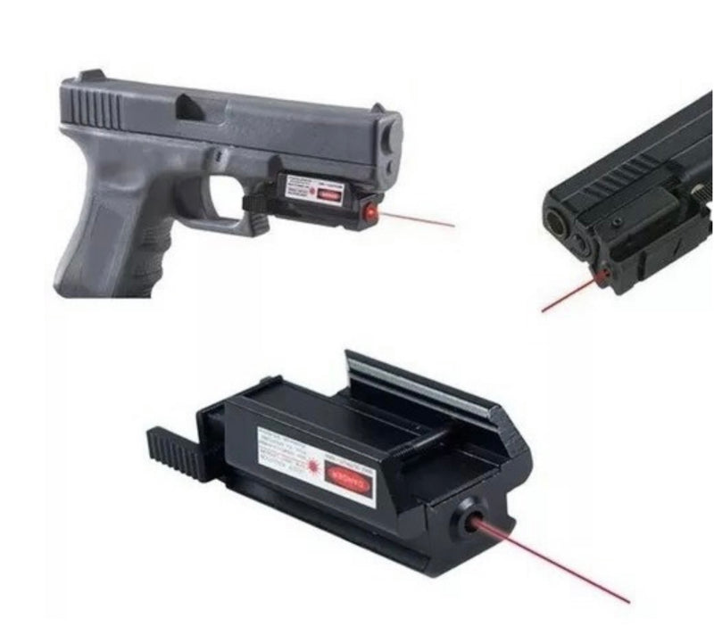 Mini laser punto rojo para pistola o revolver JG10