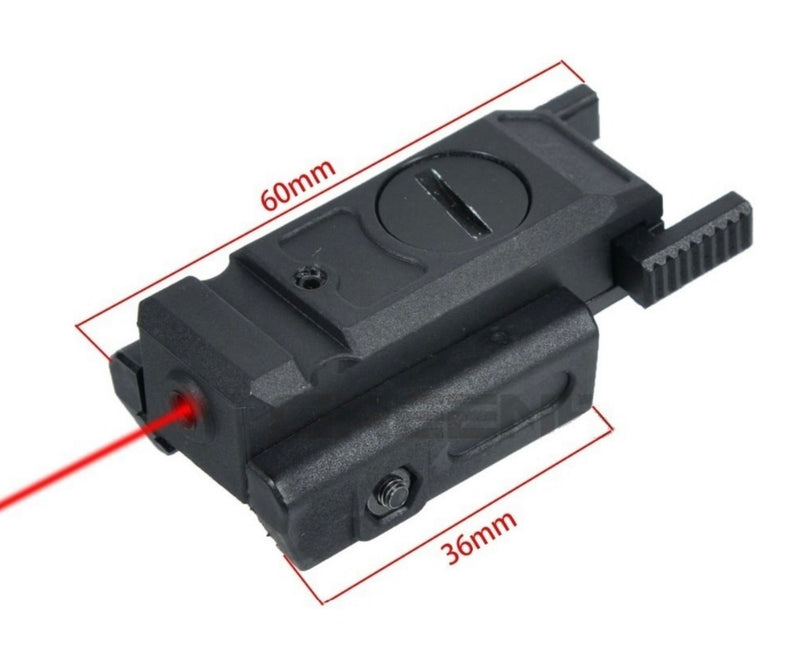 Mini laser punto rojo para pistola o revolver JG10