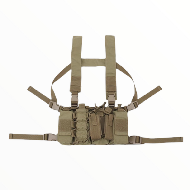 Chaleco táctico airsoft bolsa de equipo militar multifuncional PJ217
