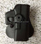 Funda para glock 17,18,19,22,26,31vcon porta cargador doble PJ481