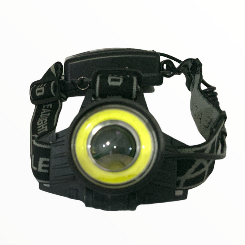 Lampara cabeza Zoom T6 c/17 LEDs y Aro d luz 4 pasos DT173