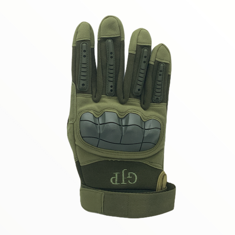 Guantes Tácticos Con Protección reforzada en Nudillos y dedos touch GJP 713Q