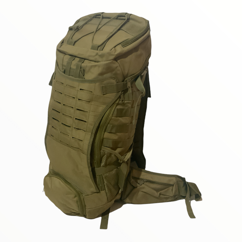 Mochila grande camping  60 Lts, impermeable, muchos compartimientos GJ013