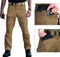 Pantalon táctico militar, muchas bolsas de cargo, ganchos, impermeable Ribstop antorcha dura, uso casual otan X256