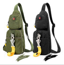 Mochilas Antirrobo Militares Pechera Táctica Cangurera GJP 1113