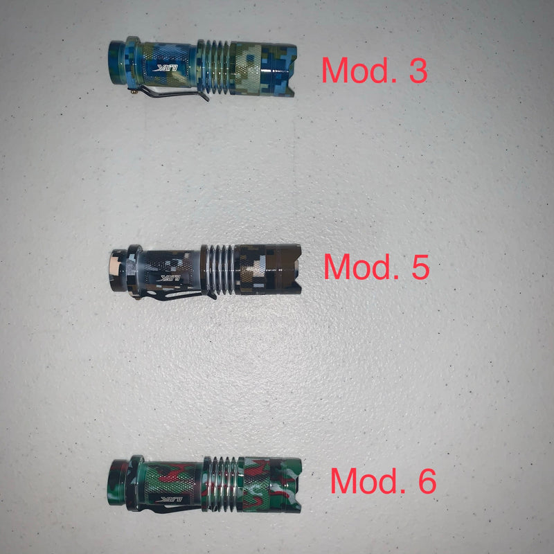 Mini Lampara Tactica 1000 Lumens Cree Led Q5 DT60