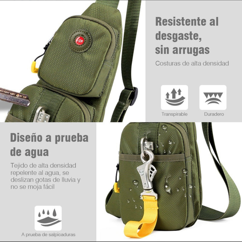 Mochilas Antirrobo Militares Pechera Táctica Cangurera GJP 1113