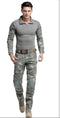 Camisa Playera Uniforme Militar Gotcha Airsoft Jersey Rápida Policía Parches Coderas X211