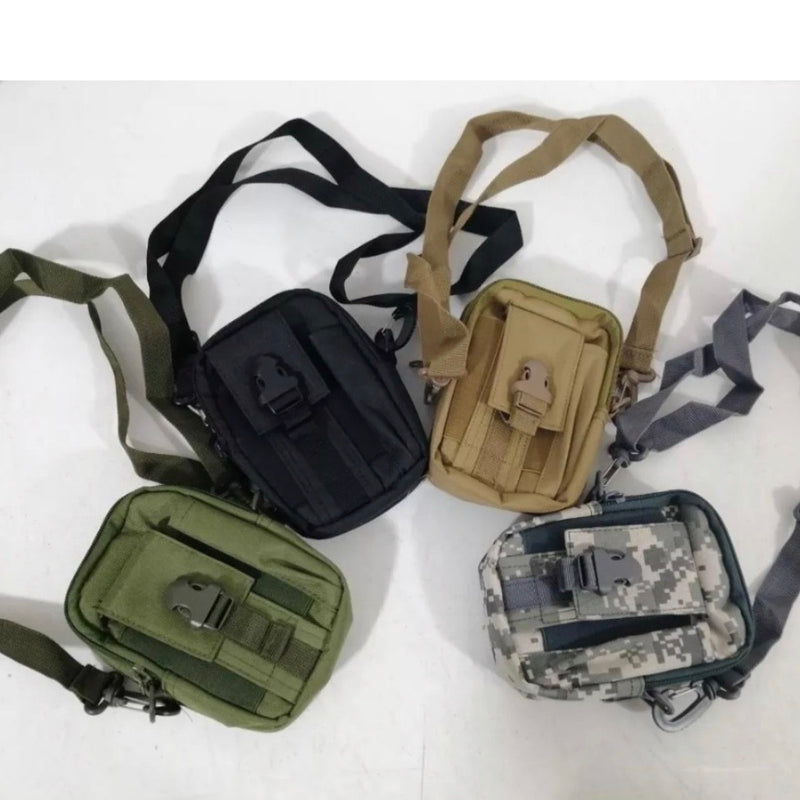 Bolso Molle Pouch c/CORREA AJUSTABLE !! (Mariconera), como 8031s marca Luting BB-86