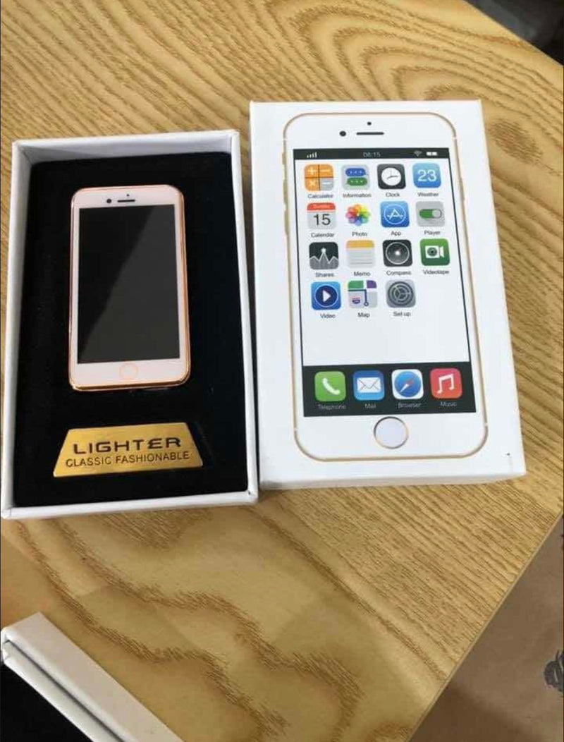 Encendedor Electrónico Recargable iPhone Mini X142R