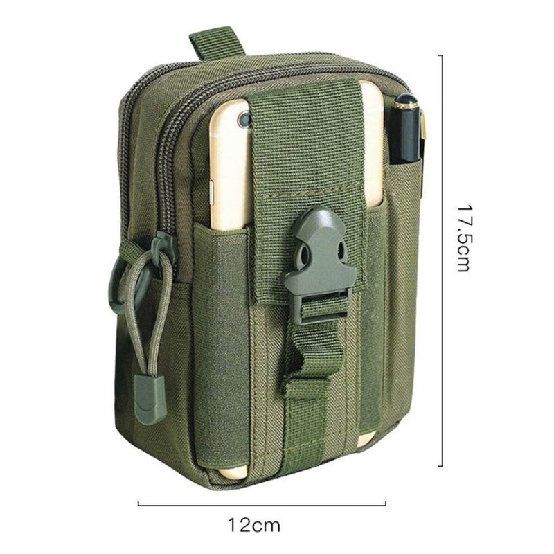 Bolso Molle Pouch c/CORREA AJUSTABLE !! (Mariconera), como 8031s marca Luting BB-86