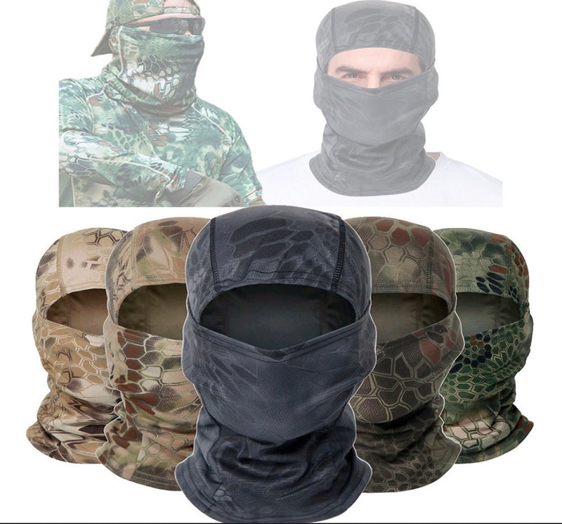 Balaclava Pasamontañas Negro Motociclismo Tactica Militar