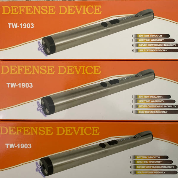 Anillo defensa descarga eléctrica Stun gun taser 8000kv 806 – RayShop  electronics