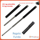 Bastón Palo Táctico Retráctil 25.5 Pulgadas, MANGO NEOPRENO XD68N